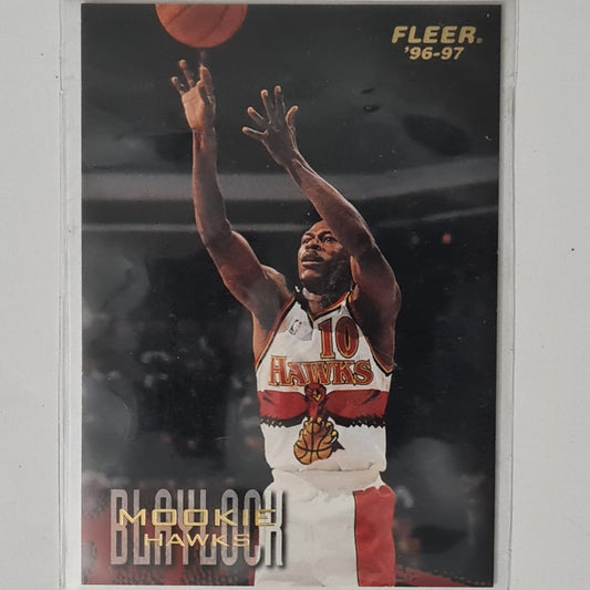 Mookie Blaylock 1997 Fleer 96-97 #2 NBA Basketball Atlanta Hawks excellent sleeved
