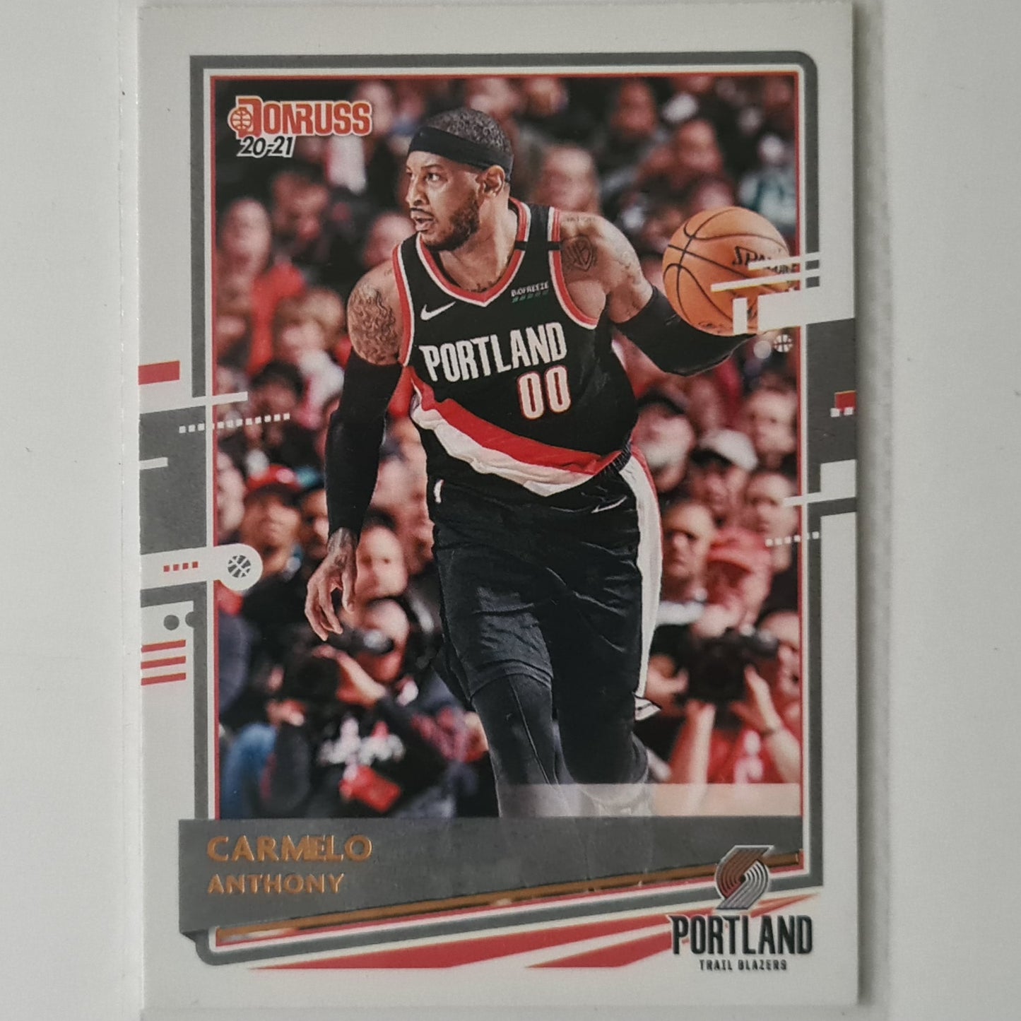 Carmelo Anthony 2020-21 Panini Donruss #111 NBA Basketball Portland  excellent