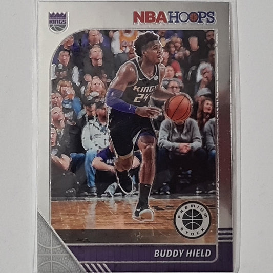 Buddy Hield 2019-20 Panini Hoops premium Stock #167 NBA Basketball Sacramento Kings ex-mint