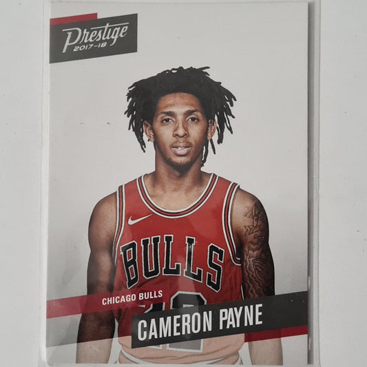 Cameron Payne 2017-18 Panini Prestige #14 NBA Basketball Chicago Bulls very good Sleeved
