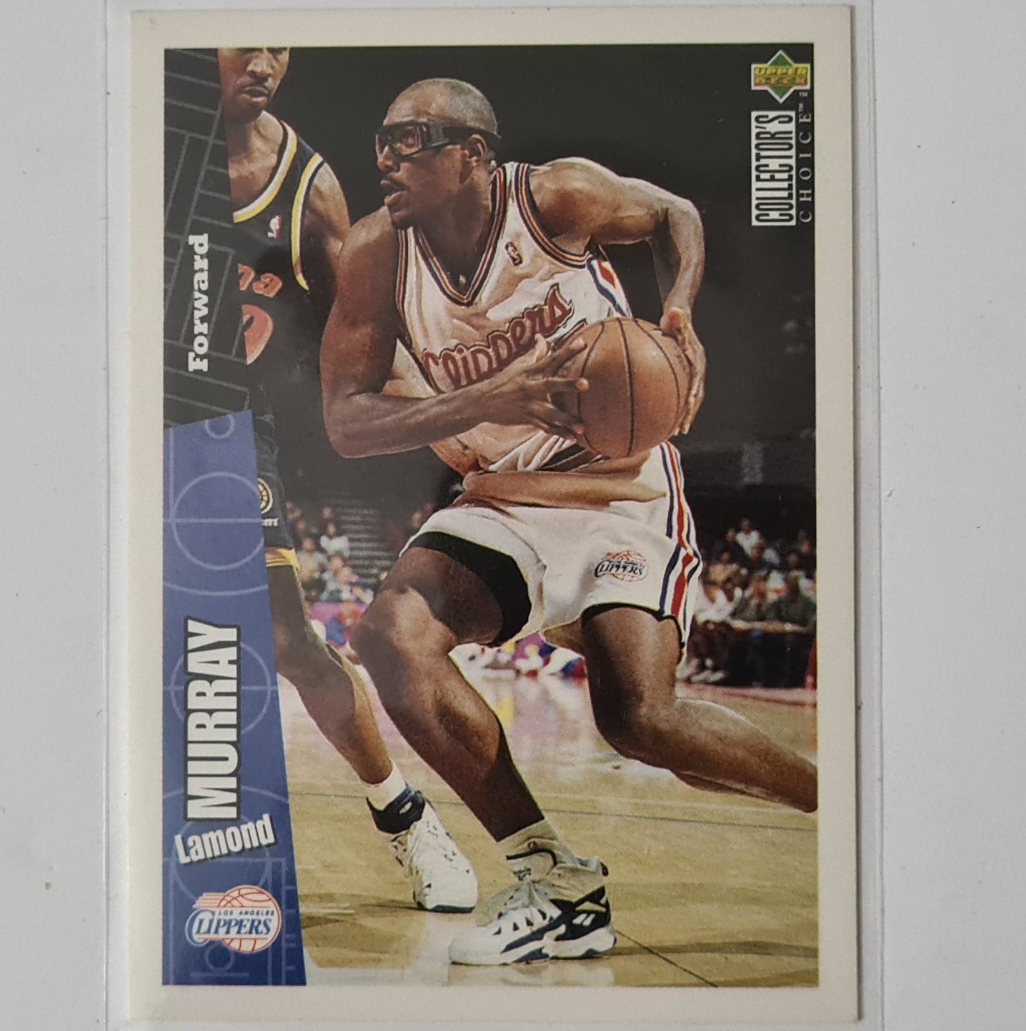 Lamond Murray 1996 Upper-Deck collectors choice #71 NBA Basketball LA Clippers excellent Sleeved