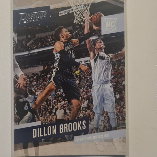 Dillion Brooks 2017-18 Panini Prestige Rookie RC #192 NBA Basketball Memphis Grizzlies ex +