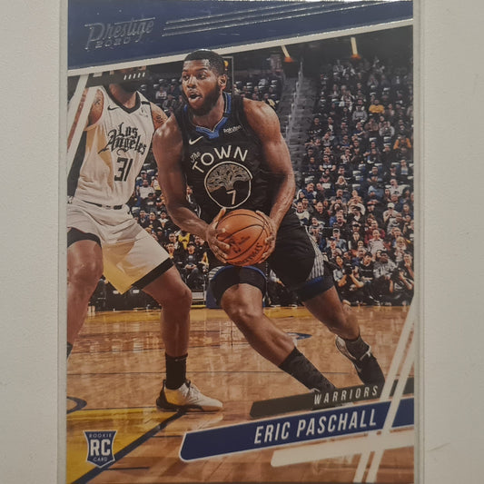 Eric Parshall 2019-20 Panini Prestige Rookie RC #69 NBA Basketball Golden State Warriors ex +