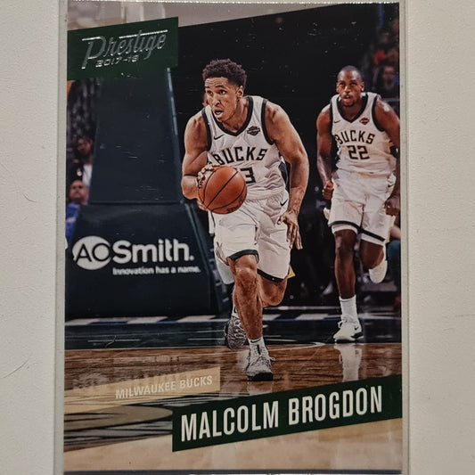 Malcolm Brogdon 2017-18 Panini Prestige #7 NBA Basketball Milwaukee Bucks Excellent