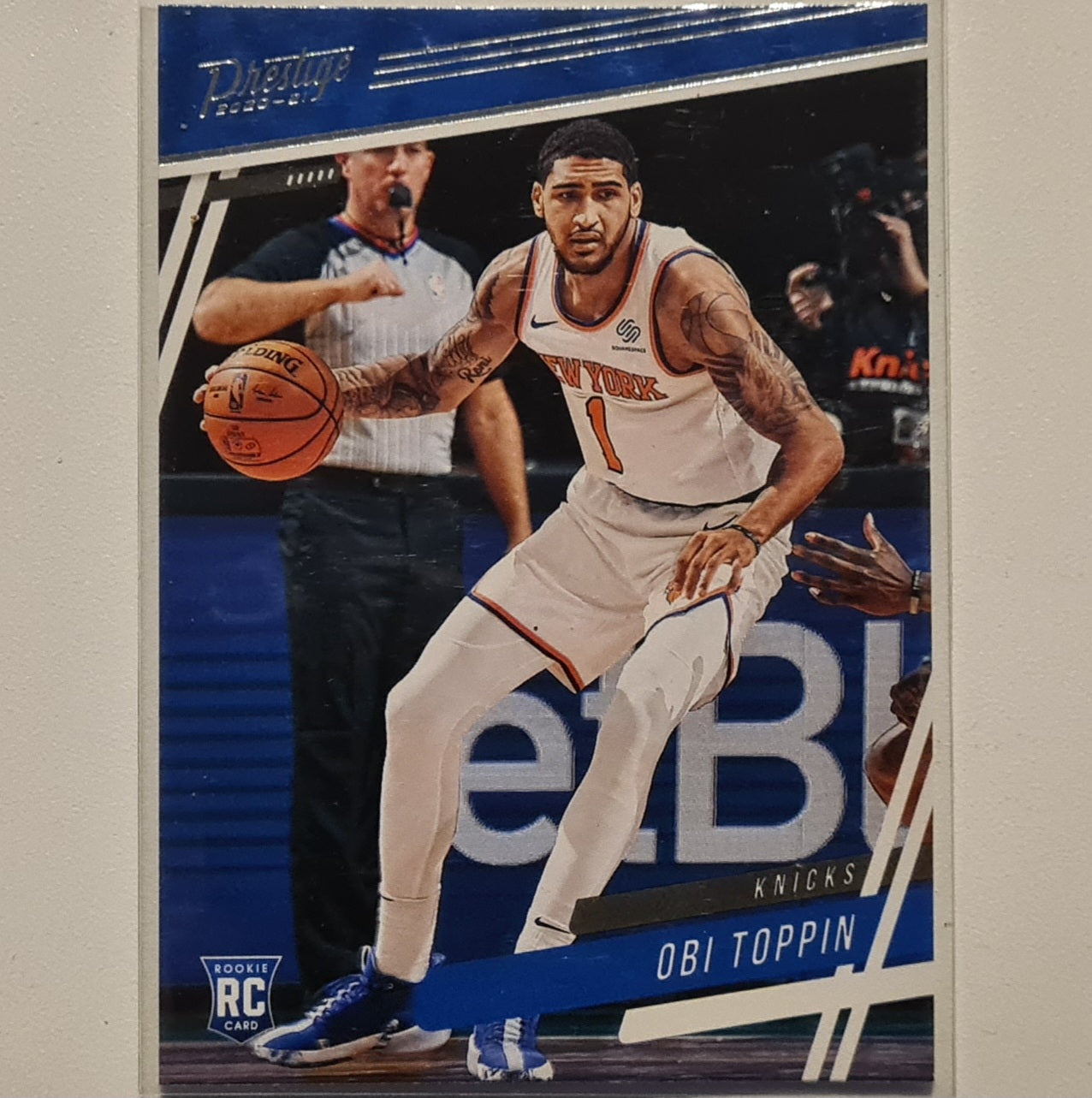 Obi Toppin 2020-21 Panini Prestige Rookie RC #75 NBA Basketball New York Knicks Excellent