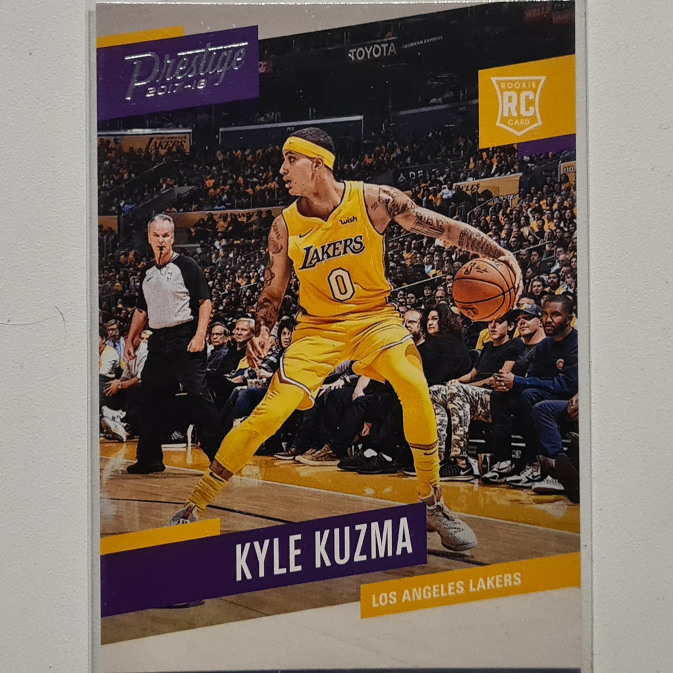 Kyle Kuzma 2017-18 Panini Prestige Rookie RC #176 NBA Basketball LA Lakers Excellent