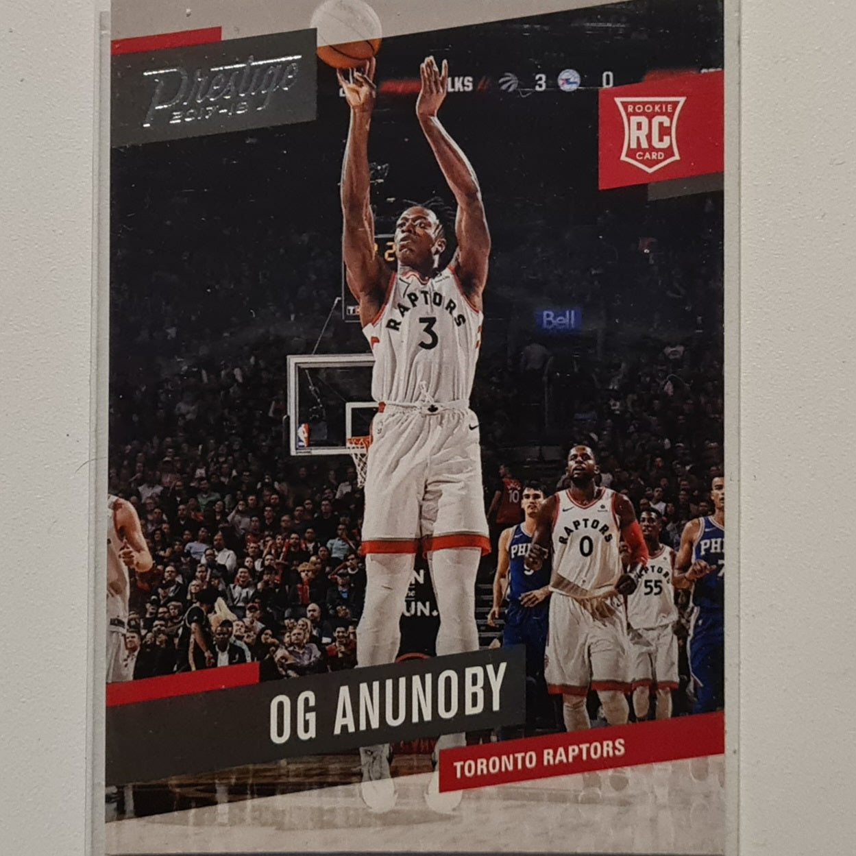 OG Anunoby 2017-18 Panini Prestige Rookie RC #173 NBA Basketball Toronto Raptors Excellent