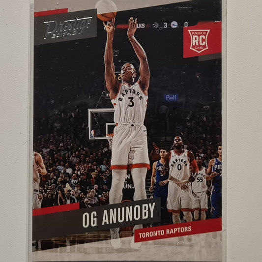 OG Anunoby 2017-18 Panini Prestige Rookie RC #173 NBA Basketball Toronto Raptors Excellent