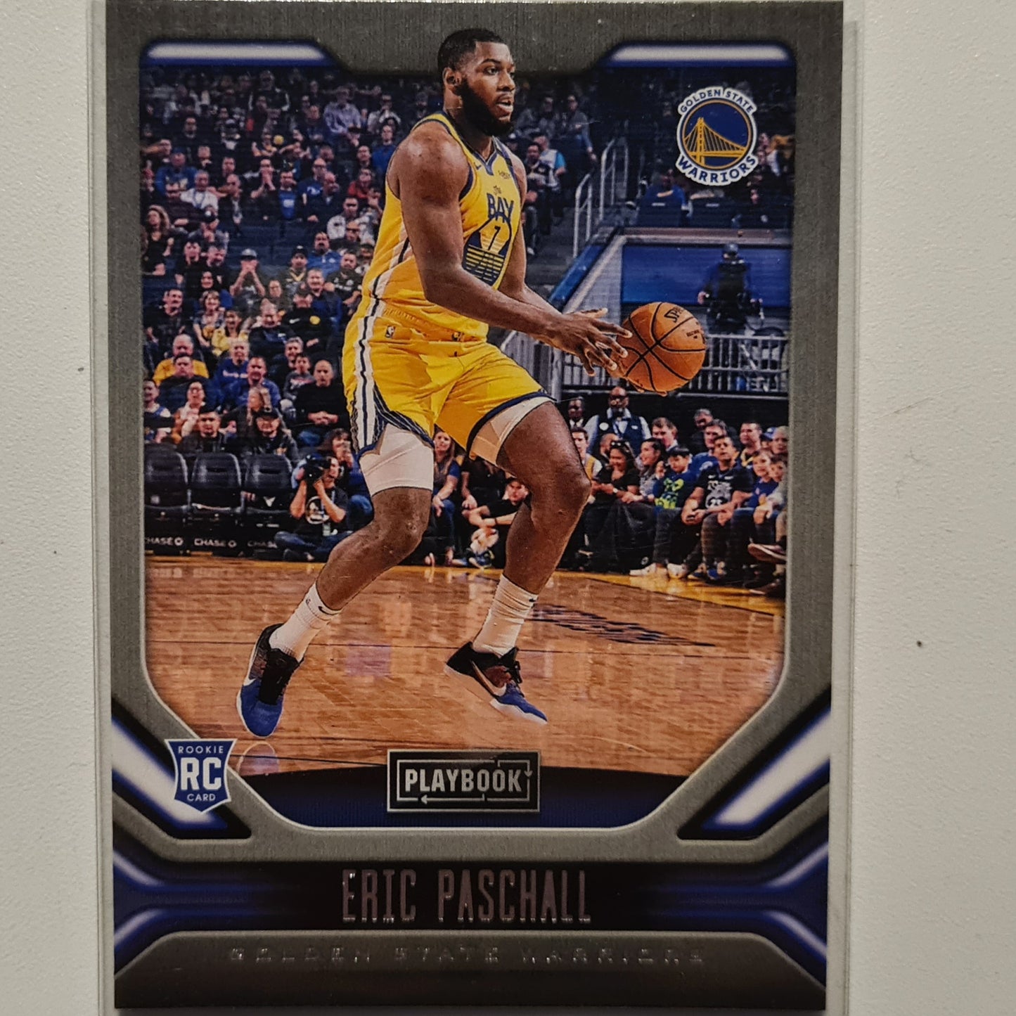 Eric Paschall 2019-20 Panini Playbook Rookie RC #180 NBA Basketball Golden State Warriors Excellent sleeved