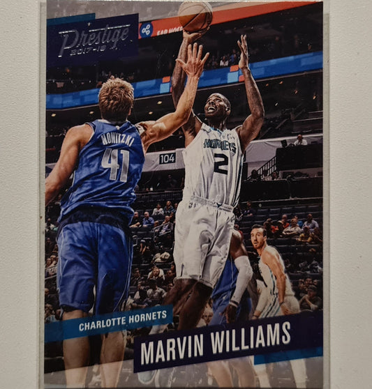 Marvin Williams 2017-18 Panini Prestige#49 NBA Basketball Charlotte Hornets Excellent