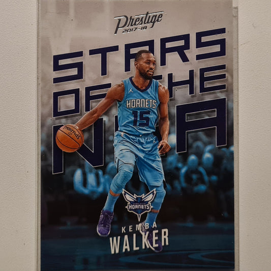 Kemba Walker 2017-18 Panini Prestige stars of the NBA #12 NBA Basketball Charlotte Hornets Excellent
