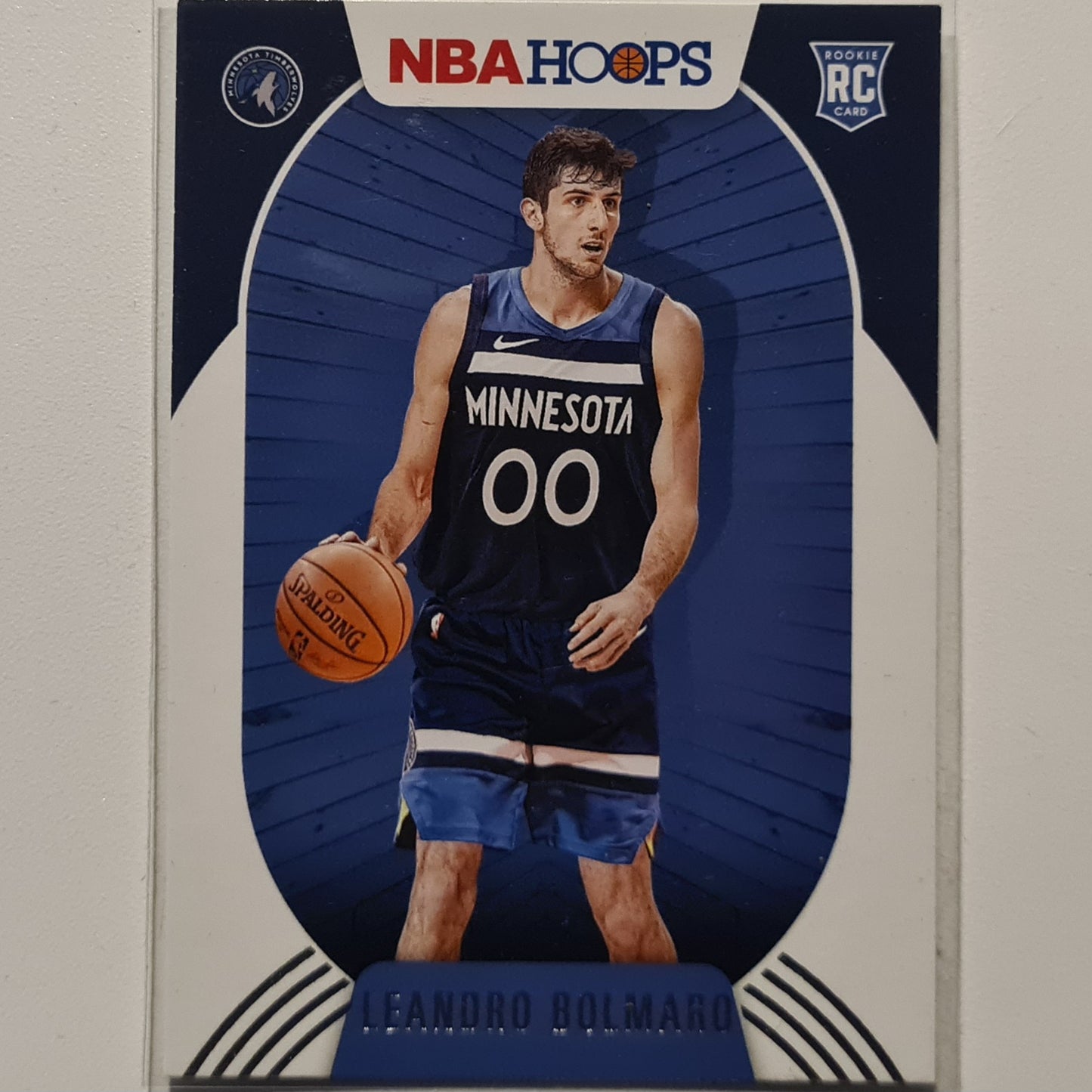 Leandro Bolmoro 2020-21 Panini NBA Hoops Rookie RC #247 NBA Basketball Minnesota Timberwolves Excellent sleeved