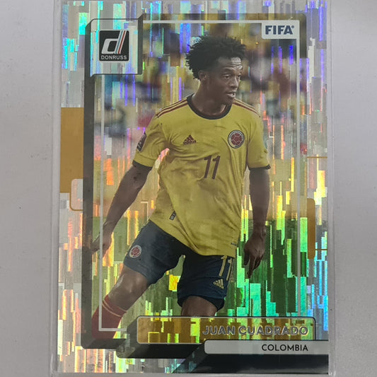 Juan Cuadrado 2022-23 Panini Donruss Optic Soccer mojo #148 Football Columbia mint sleeved