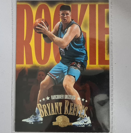 Bryant Reeves 1996 Skybox Rookie RC #247 NBA Basketball Vancouver Grizzlies Excellent
