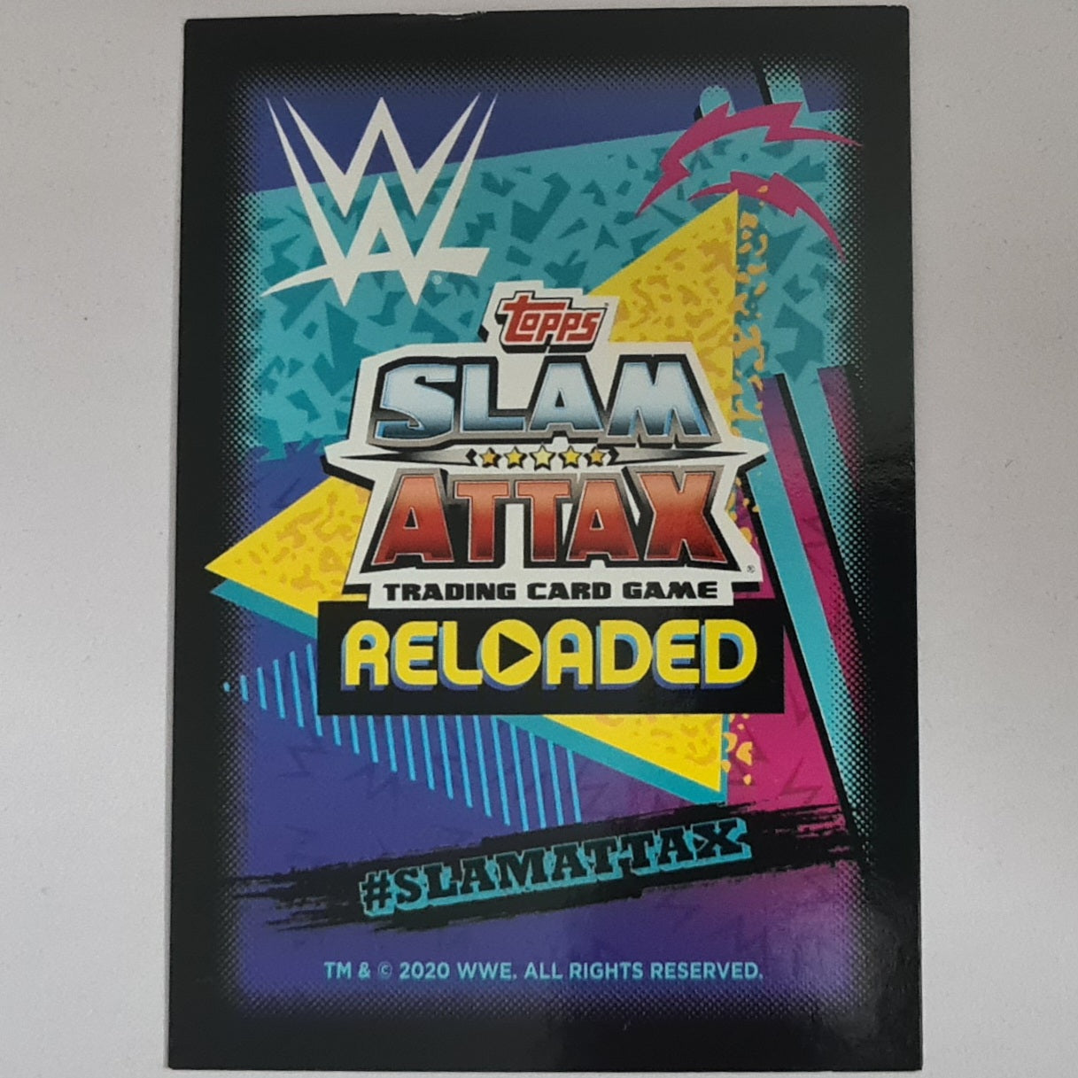 Drew McIntyre 2020 Topps Slam Attax reloaded royal rumble foil card #275 WWE Wrestling Excellent