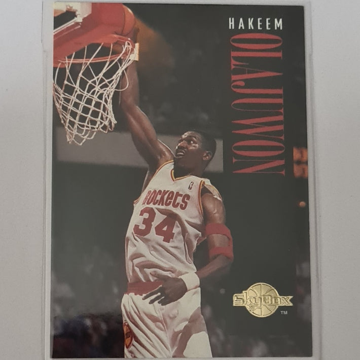 Hakeem Olajuwon 1994 Upper-Deck #62 NBA Basketball Houston Rockets Excellent