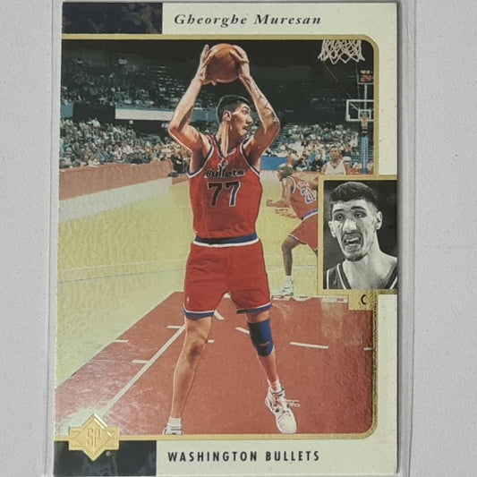 Gheorghe Muresan 1996 Upper-Deck SP  #145 NBA Basketball Washington Bullets Excellent sleeved