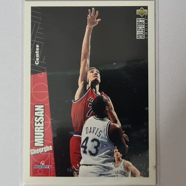 Gheorghe Muresan 1996 Upper-Deck Collectors Choice #165 NBA Basketball Washington Bullets Excellent sleeved