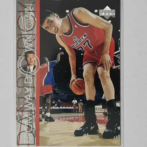 Gheorghe Muresan 1997 Upper-Deck from downtown #359 NBA Basketball Washington Bullets good sleeved