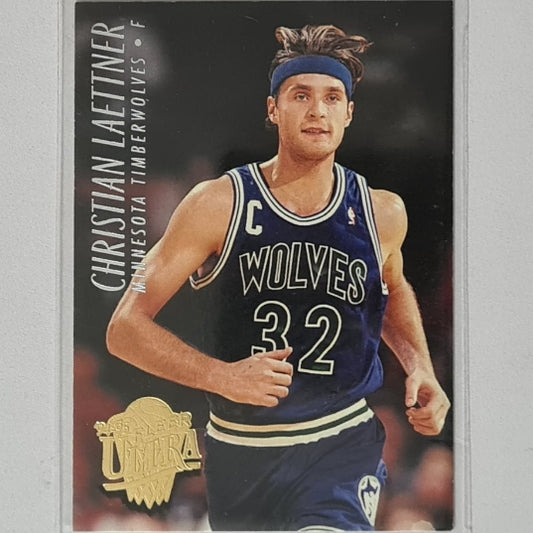 Christian Laettner 1994 Fleer Ultra 94-95 NBA Basketball Minnesota Timberwolves Excellent