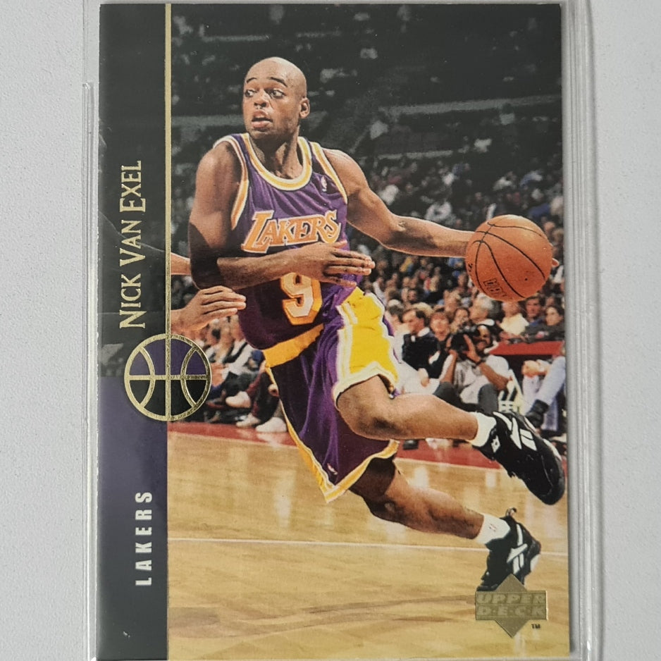 Nick Van Exel 1995 Upper Deck  #225 NBA Basketball LA Lakers Excellent