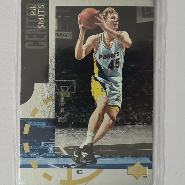 Rik Smits 1994 Upper-Deck silver foil SE35 NBA Basketball Indiana Pacers good +