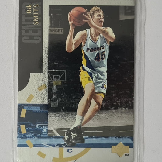 Rik Smits 1994 Upper-Deck silver foil SE35 NBA Basketball Indiana Pacers good +
