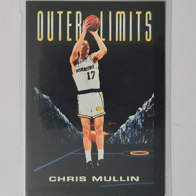 Chris Mullin 1994 Skybox Outer Limits #325 NBA Basketball Golden State Warriors Excellent