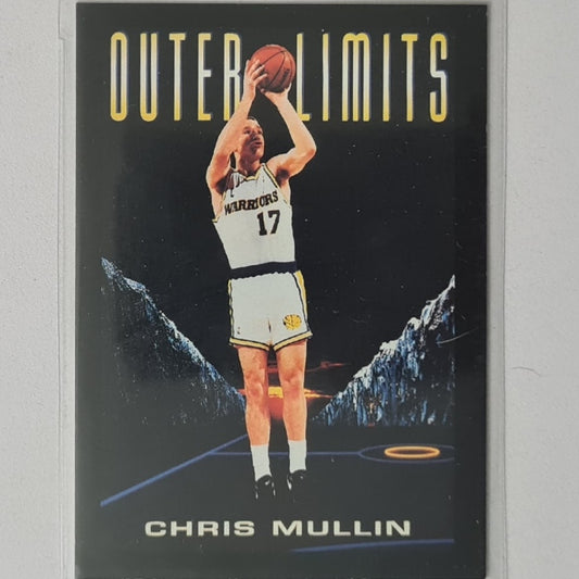 Chris Mullin 1994 Skybox Outer Limits #325 NBA Basketball Golden State Warriors Excellent