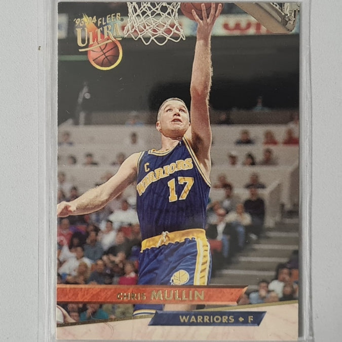 Chris Mullin 1993 Fleer Ultra 93-94  #68 NBA Basketball Golden State Warriors Excellent