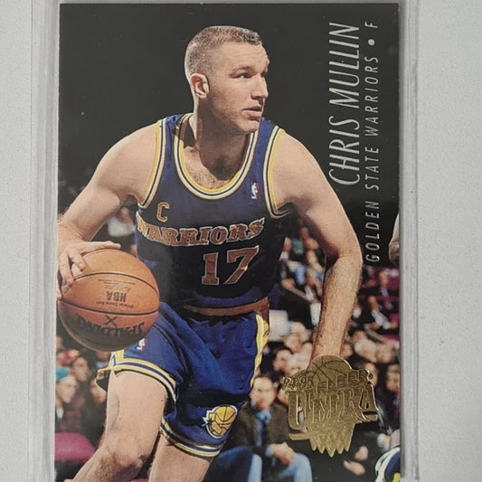 Chris Mullin 1994 Fleer Ultra 94-95 #61 NBA Basketball Golden State Warriors Excellent