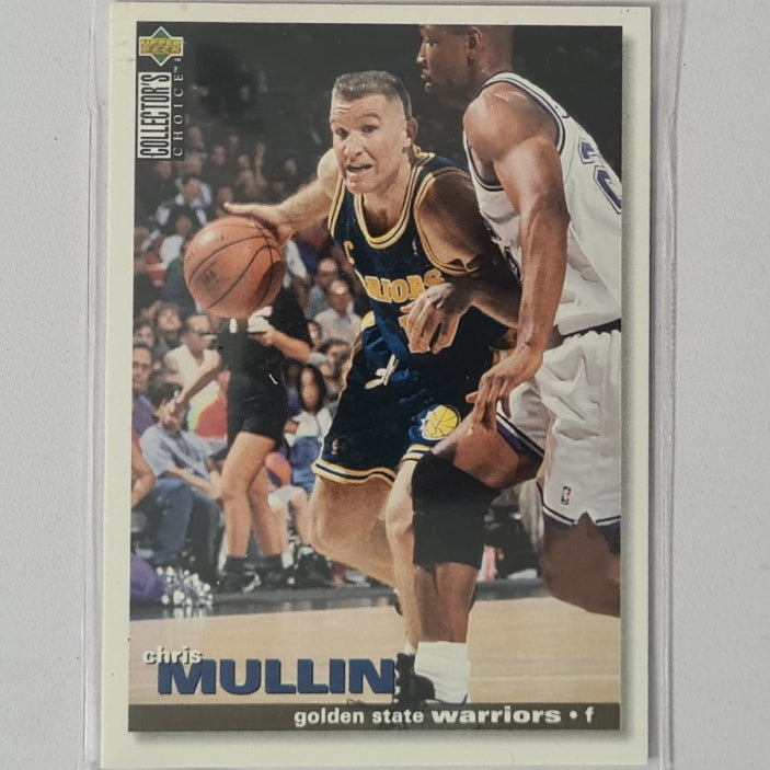 Chris Mullin 199Upper-Deck collectors choice #117 NBA Basketball Golden State Warriors Excellent