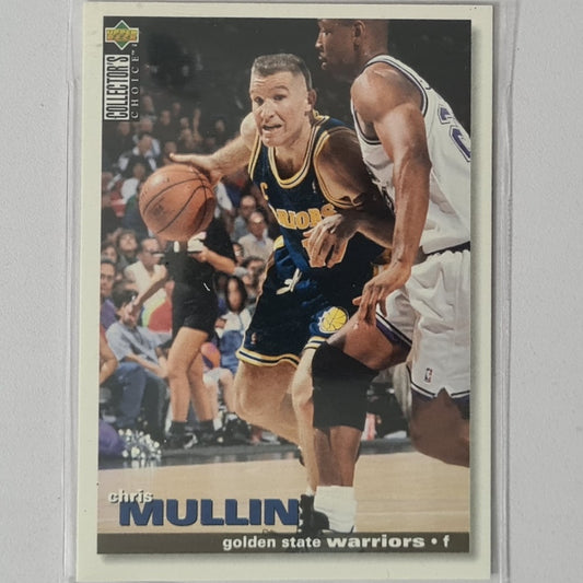 Chris Mullin 199Upper-Deck collectors choice #117 NBA Basketball Golden State Warriors Excellent