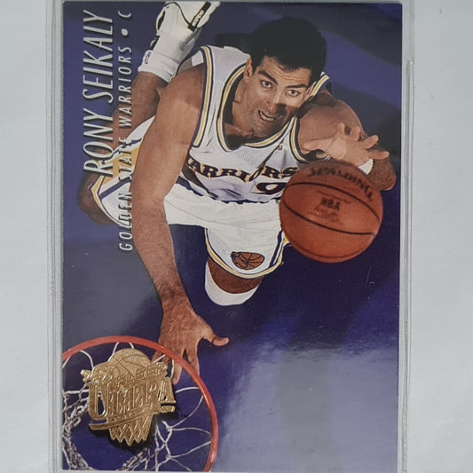 Rony Seikaly 1995 Fleer 94-95  #251 NBA Basketball Golden State Warriors Excellent