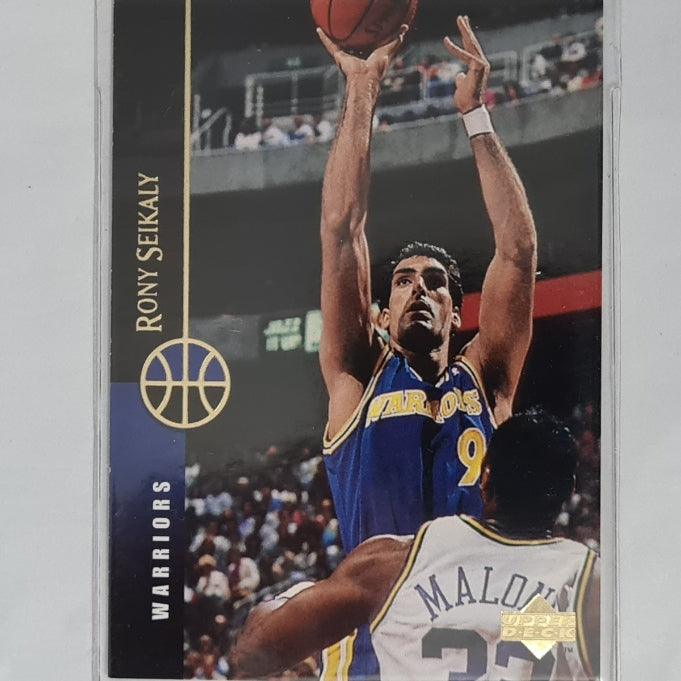 Rony Seikaly 1995  Upper-Deck #336 NBA Basketball Golden State Warriors Excellent