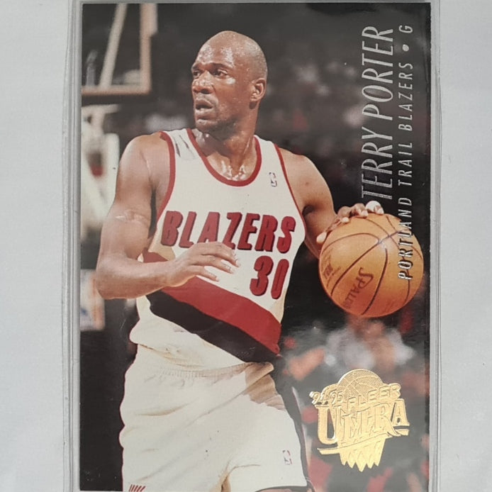 Terry Porter 1994 Fleer Ultra 94-95 NBA Basketball Portland Trail Blazers Excellent