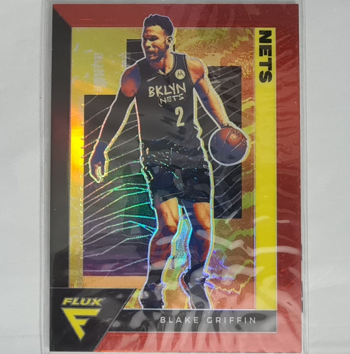 Blake Griffin 2020-21 Panini Flux Prizm #16 NBA Basketball Brooklyn EX-Mint