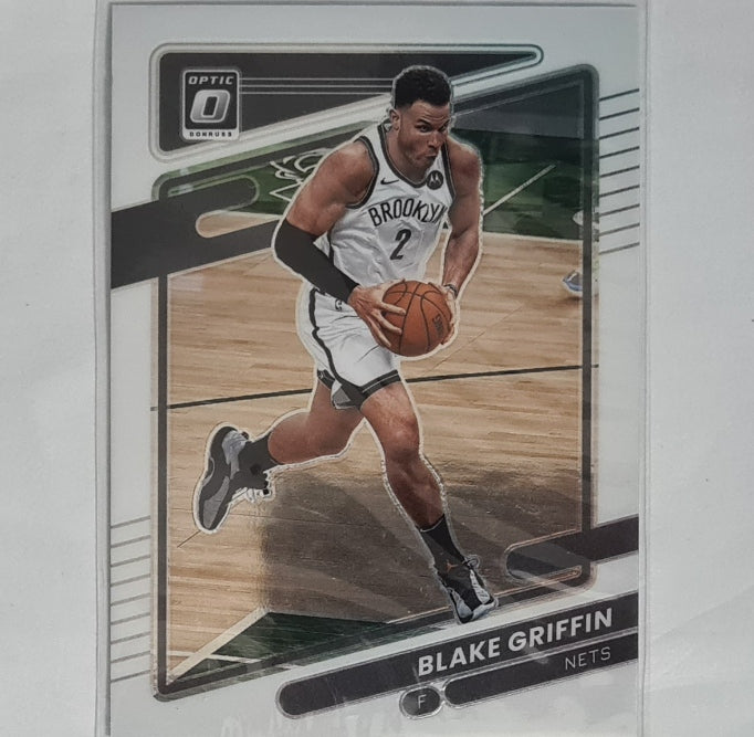 Blake Griffin 2021-22 Panini Donruss Optic #102 NBA Basketball Brooklyn Nets EX-Mint