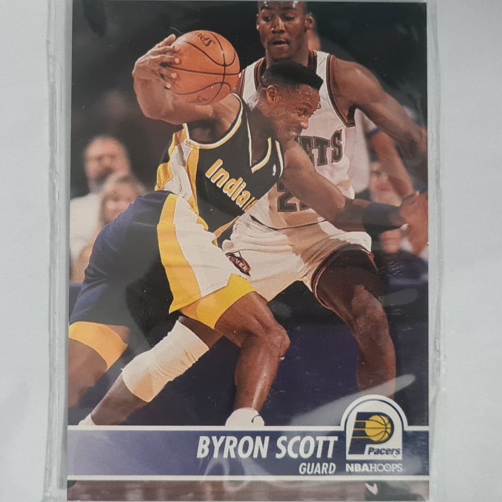 Byron Scott 1994 Skybox NBA Hoops #87 NBA Basketball Golden State Warriors Excellent