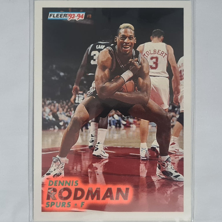 Dennis Rodman 1994 Fleer 93-94 #378 NBA Basketball San Antonio Spurs Excellent