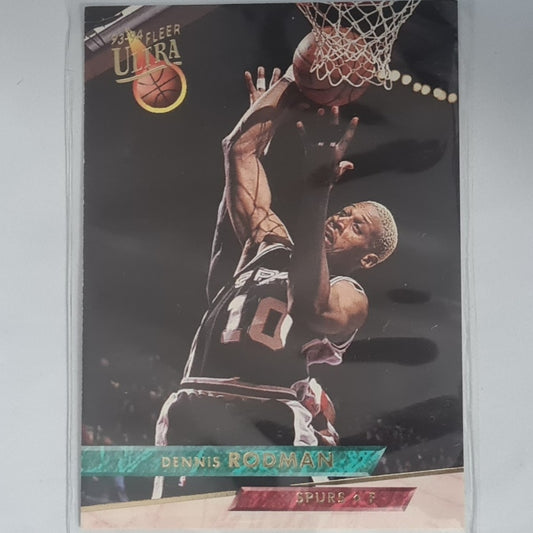 Dennis Rodman 1994 Fleer Ultra 93-94 #209 NBA Basketball San Antonio Spurs Excellent