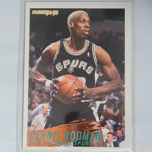 Dennis Rodman 1994 Fleer 94-95 #209 NBA Basketball San Antonio Spurs Excellent