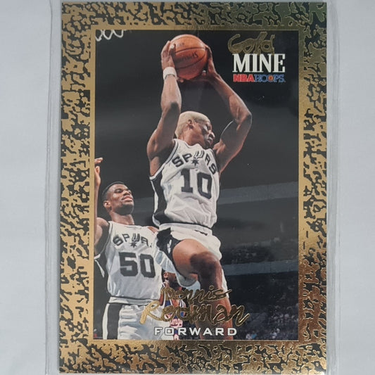 Dennis Rodman 1995 Skybox NBA Hoops Goldmine #448 NBA Basketball San Antonio Spurs Excellent