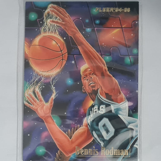Dennis Rodman 1994 Fleer 94-95 he's got Glass illustrated 6 of 9 NBA Basketball San Antonio Spurs Excellent