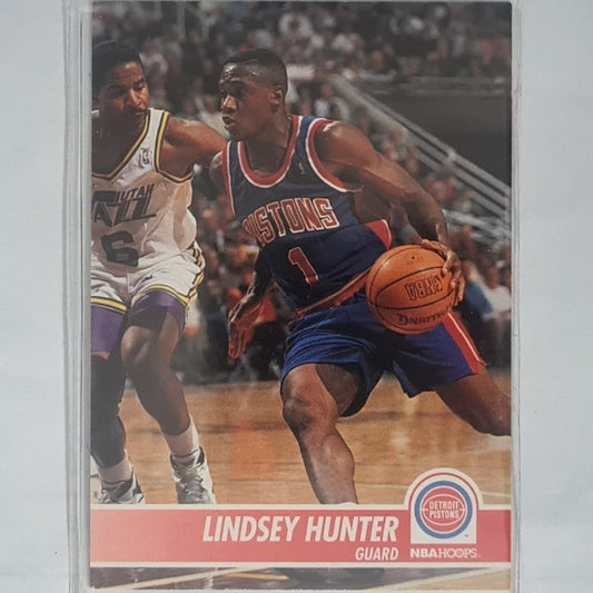 Lindsey Hunter 1994 Skybox NBA Hoops   #60 NBA Basketball Detroit Pistons Excellent