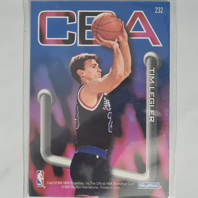 John Starks 1995 Skybox NBA Hoops pipeline #232 NBA Basketball New York Knicks Excellent sleeved