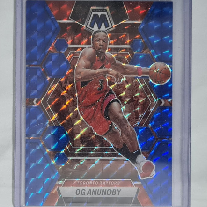 OG Anunoby 2022-23 Panini Mosaic Prizm 17/199 #136 NBA Basketball Toronto Raptors Excellent sleeved