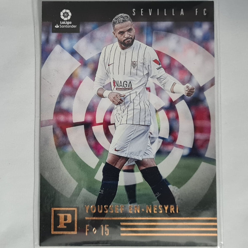 Youseef En-Nesyri 2021-22 Panini Chronicles la liga #38  Football Sevilla FC ex-mint sleeved