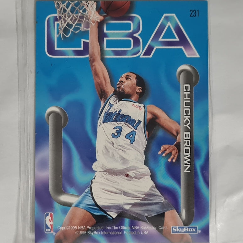 Anthony Mason 1995 Skybox NBA Hoops pipeline #231 NBA Basketball Charlotte Hornets Excellent sleeved