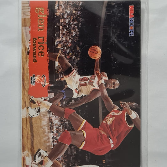 Glen Rice 1995 Skybox NBA Hoops #87 NBA Basketball Miami Heat Very good sleeved
